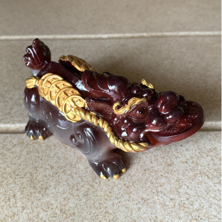 Чайная фигурка красный Пияо